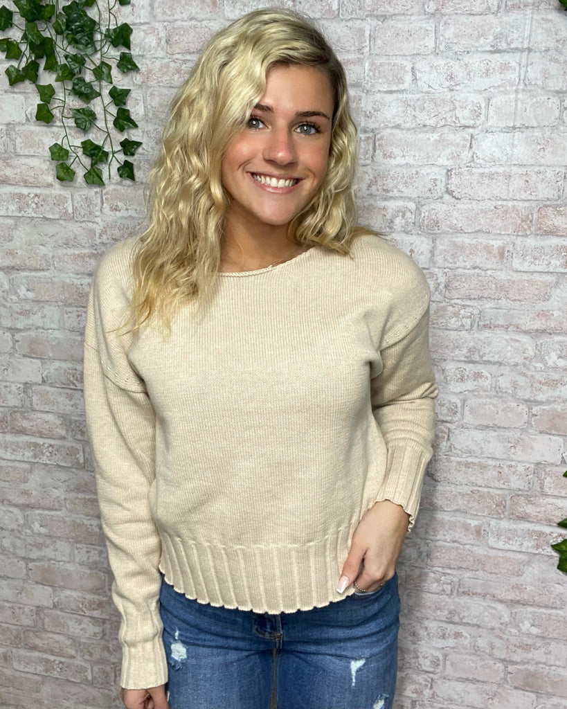 French Vanilla Sweater