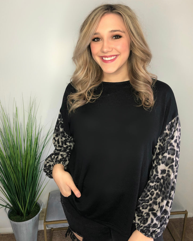 Wild for You Curvy Top