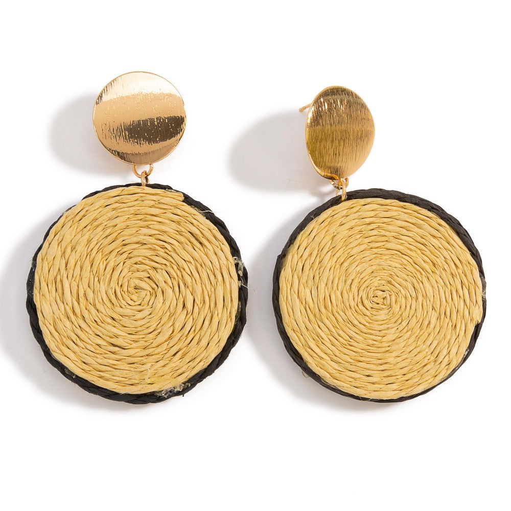 Basket Drop Earrings