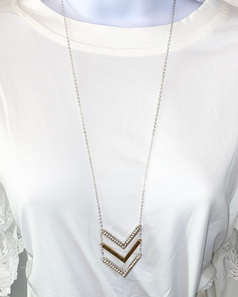 Chevron necklace