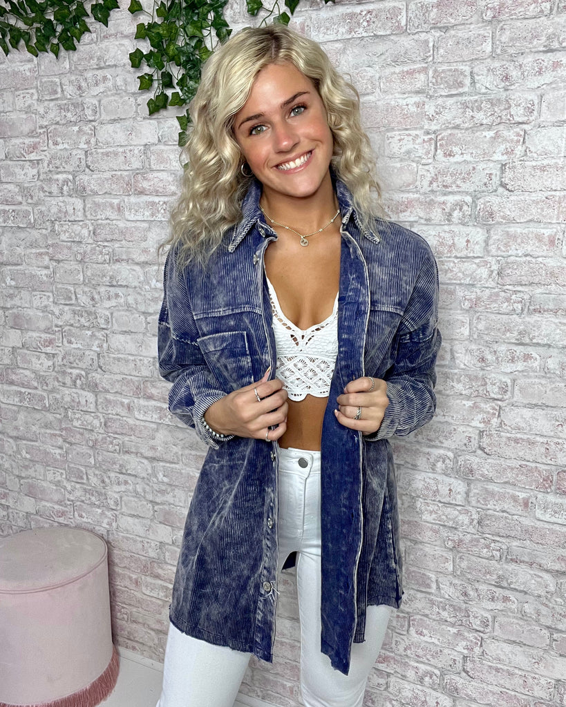 Jade Corduroy Jacket