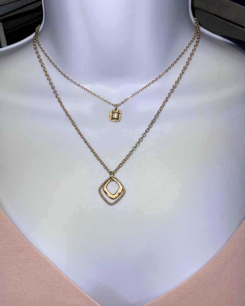 Double Lining Necklace