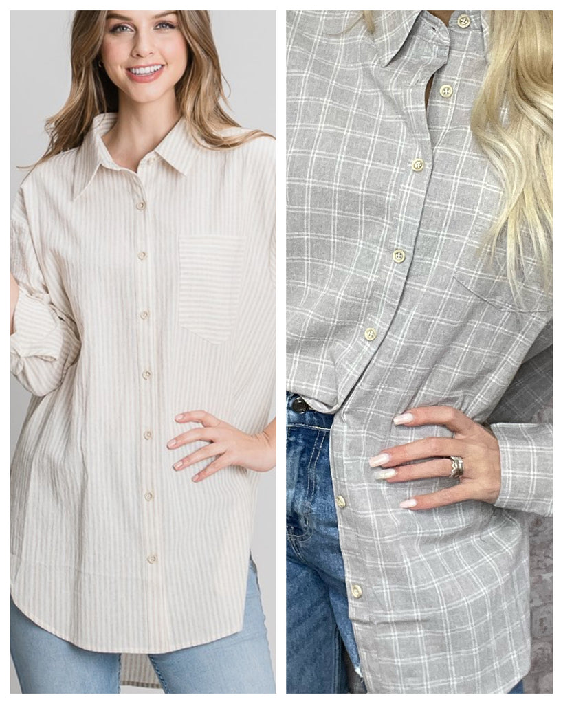 Gray Mae Top