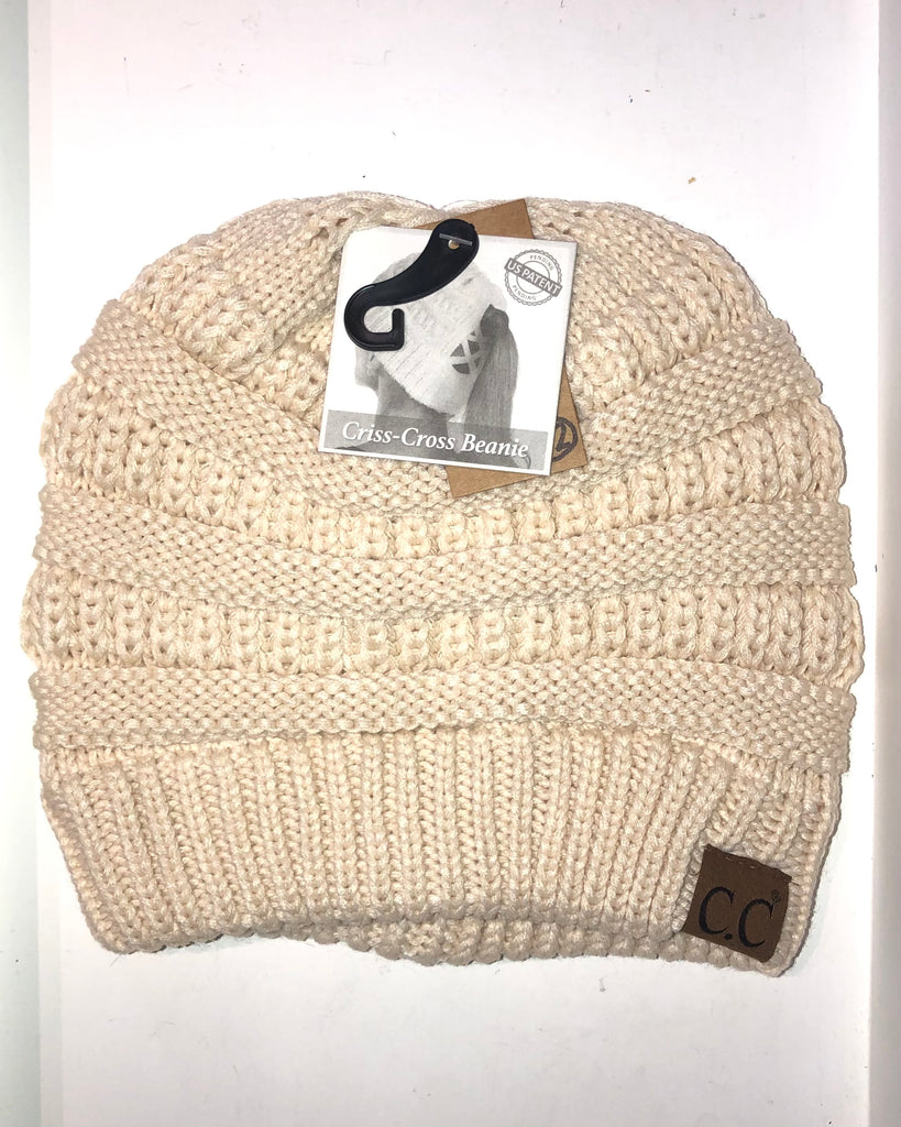 CC Criss-Cross Beanie 42