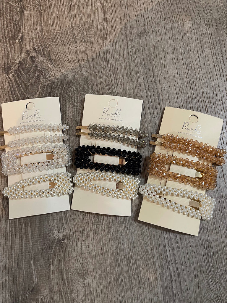Crystal Clips Set