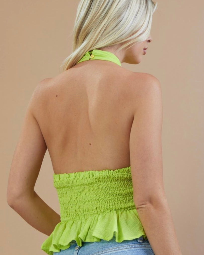 Chameleon Halter Top