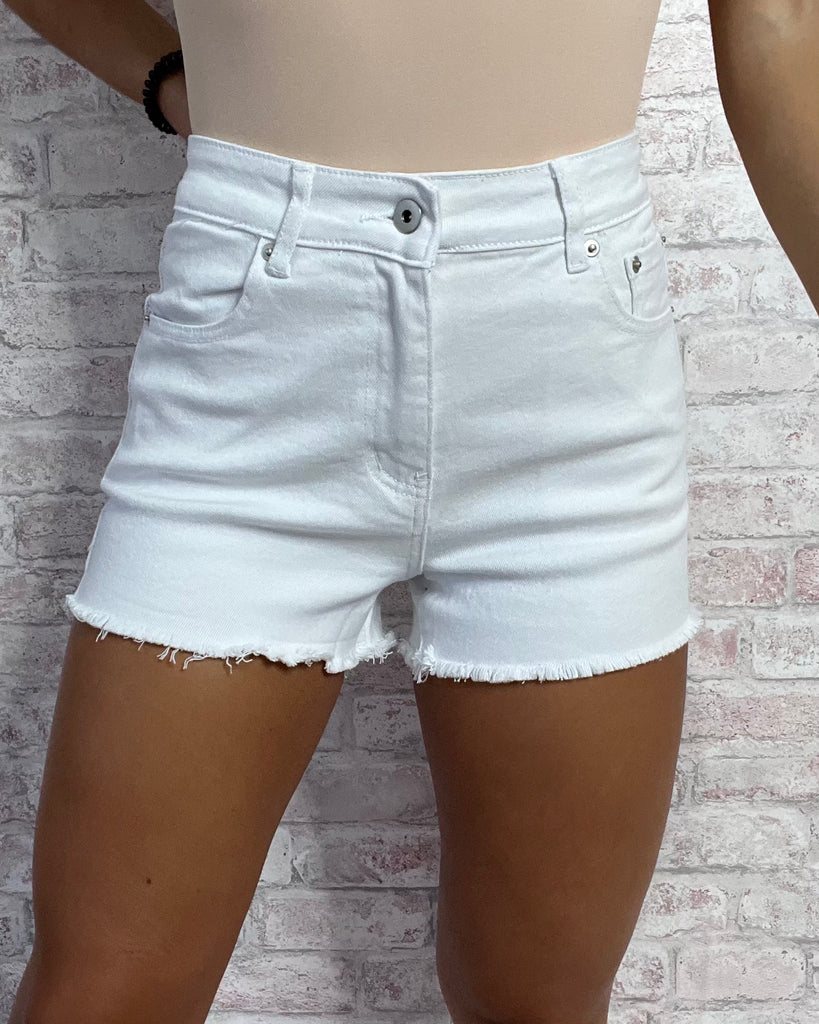 Wesley White Jean Shorts