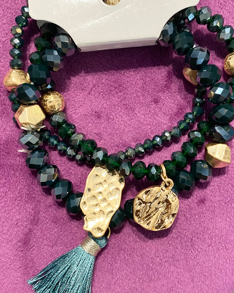 Emerald bracelet