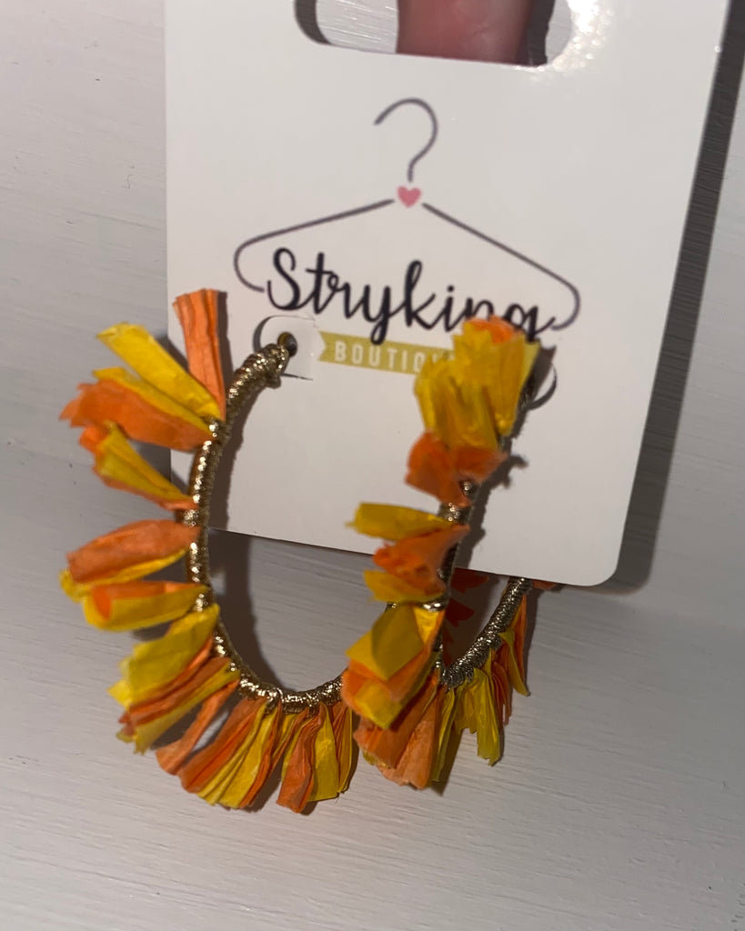 Creamsicle Earring