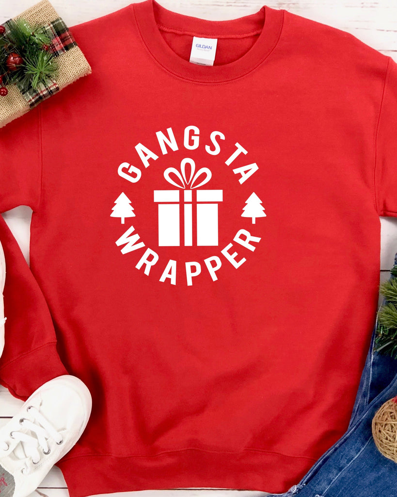 PREORDER GANGSTA WRAPPER CREWNECK