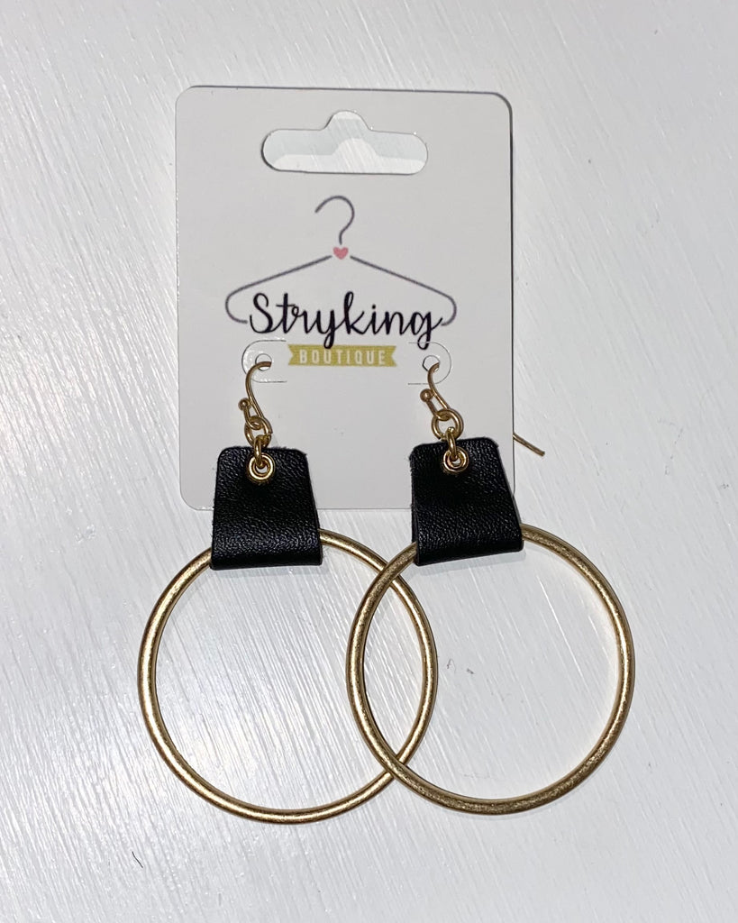 Dark top hoops
