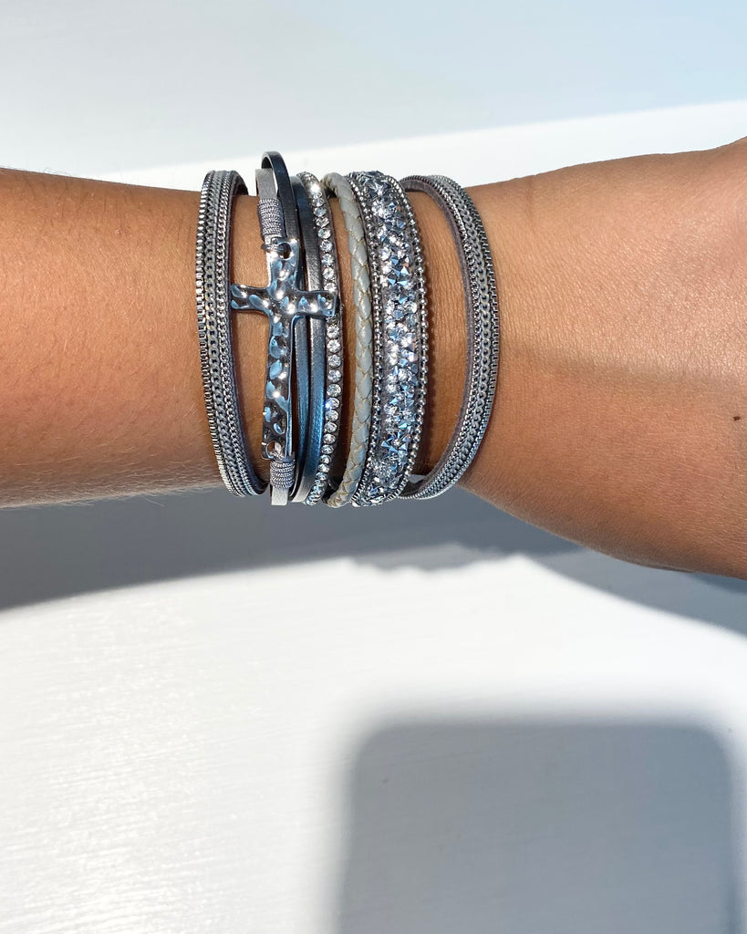 Spiritual sparkle bracelet