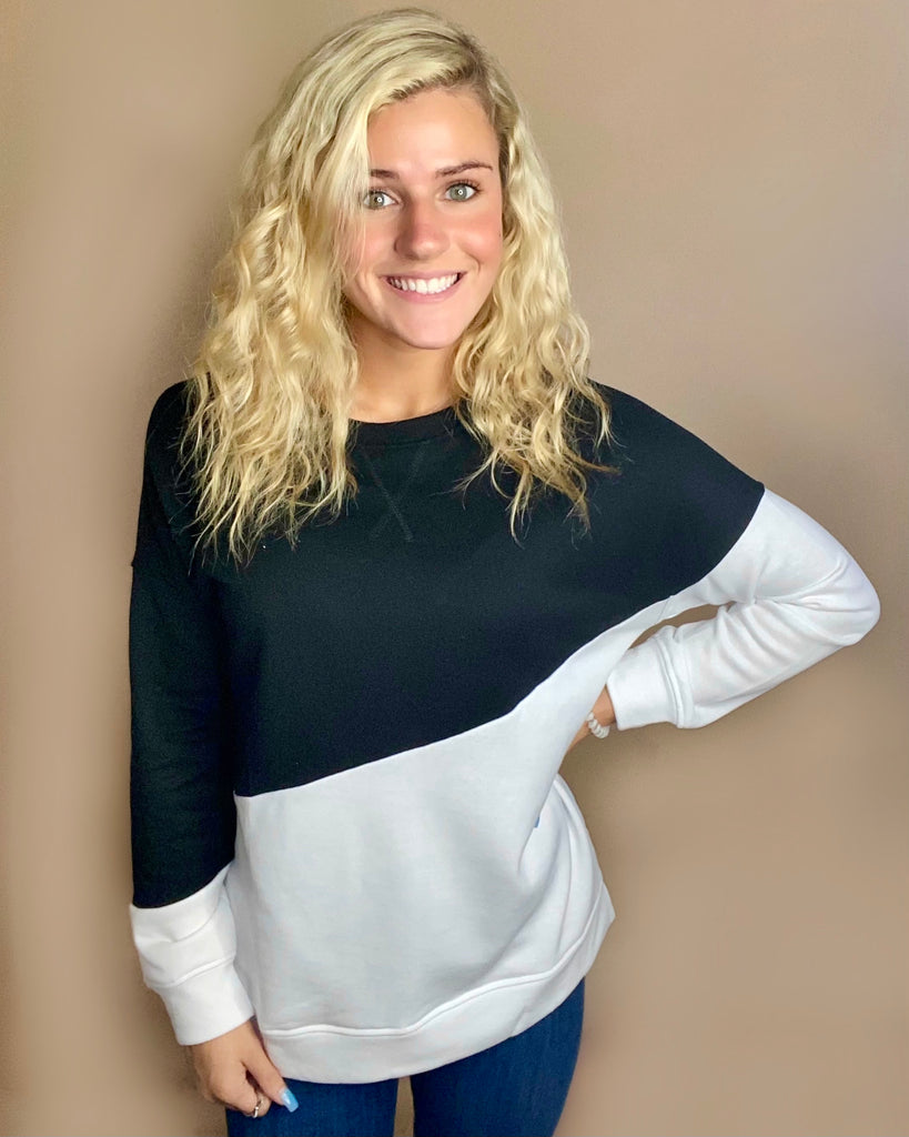 Diagonal Sweatshirt