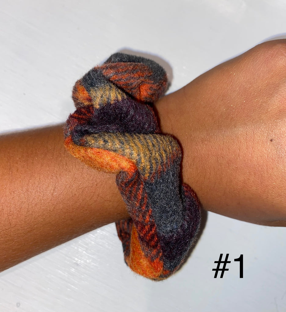 Flannel Scrunchies