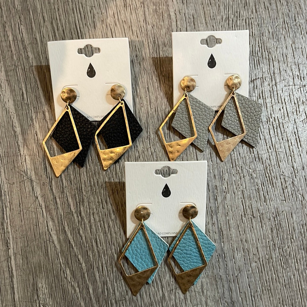 Pebble Drop Earrings