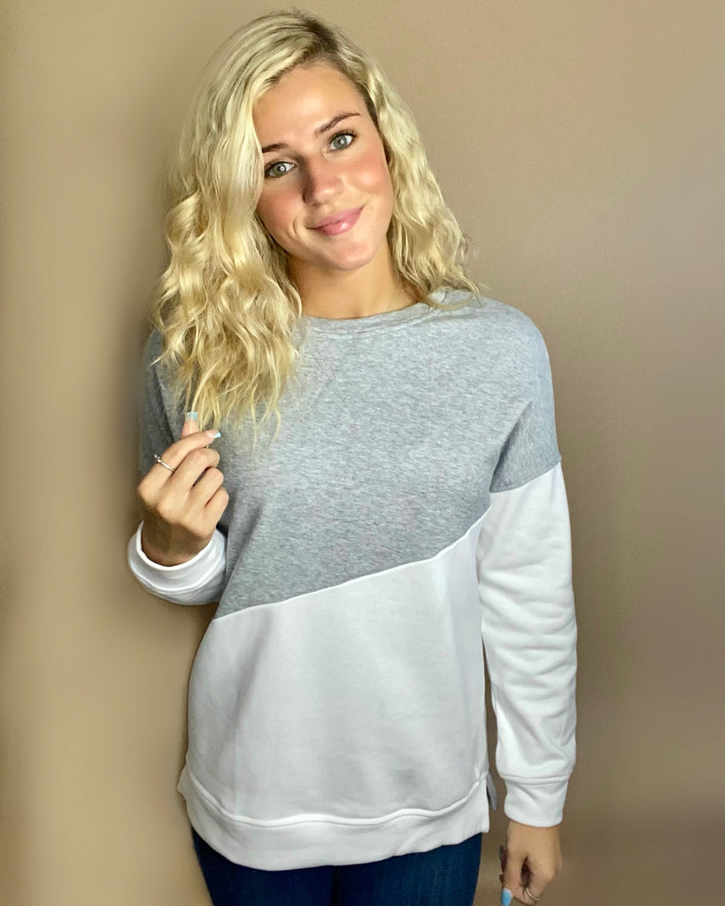 Diagonal Sweatshirt