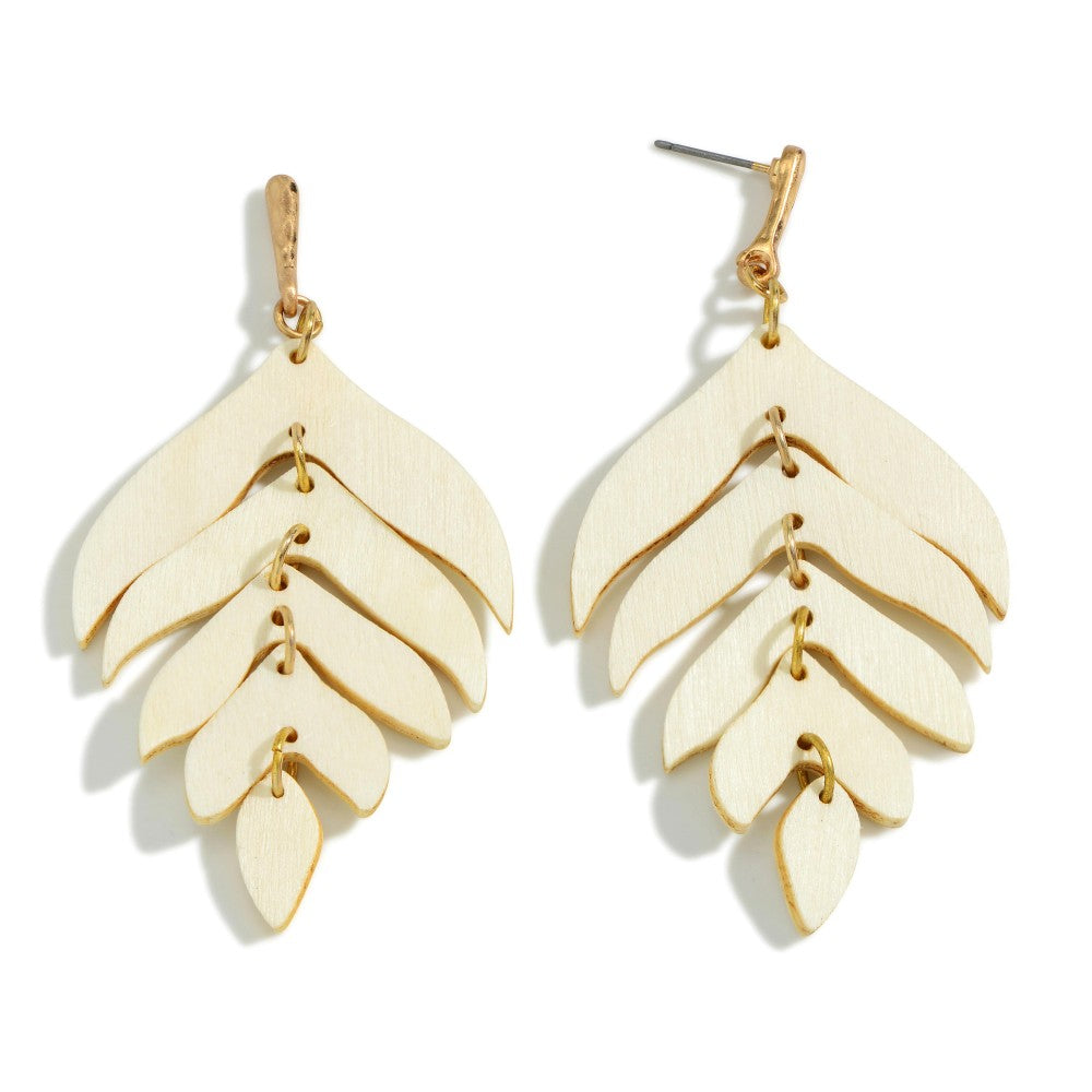 Ahloa Leaf Earrings