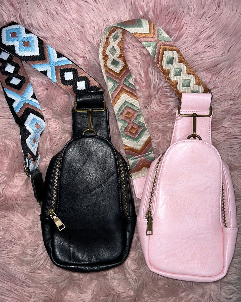 The Real Deal Vegan Leather Sling Bags