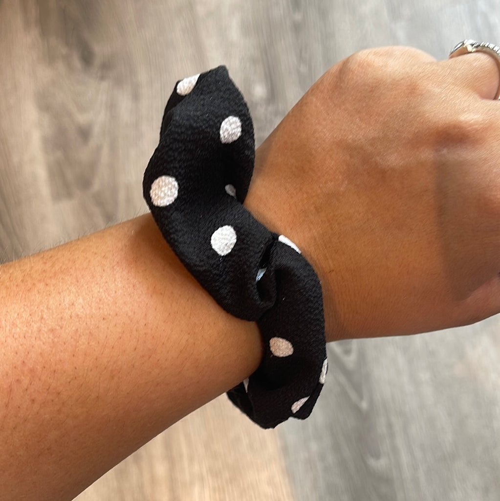 Polka Dot Scrunchies