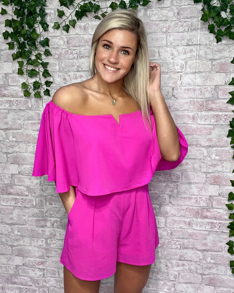 Speechless Ruffled Romper