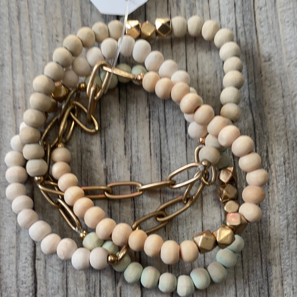 Pastel bracelets