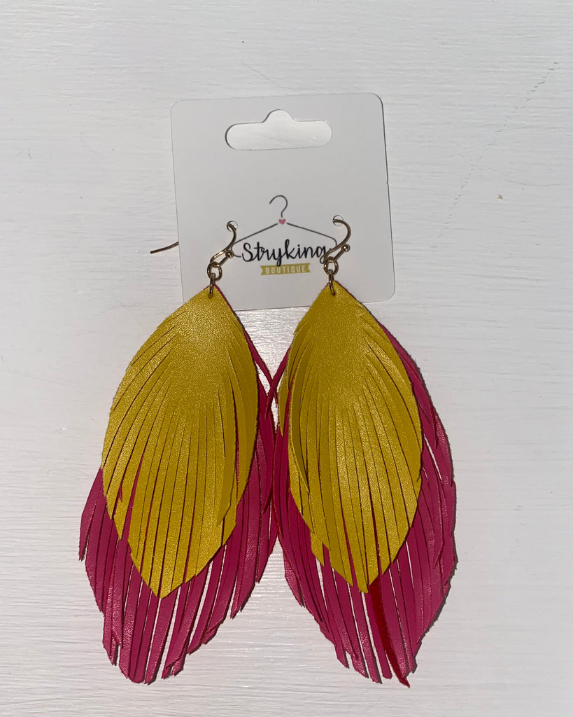 Feathered Earring