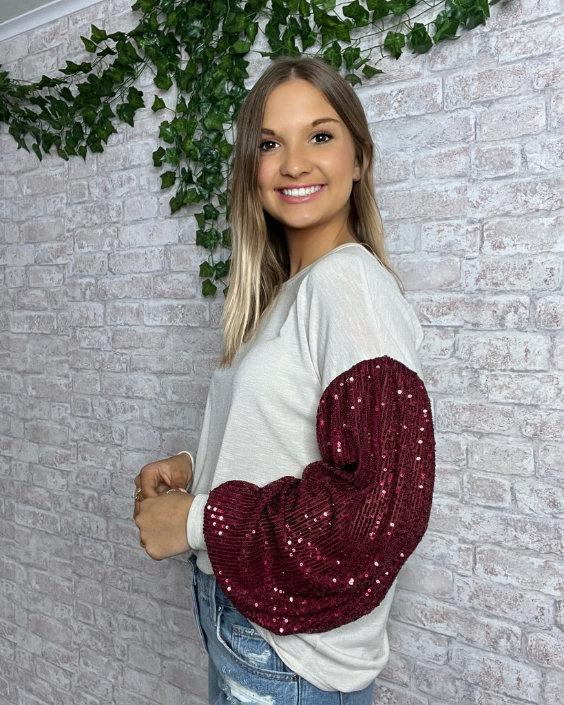 Glitzy Top (plus size)