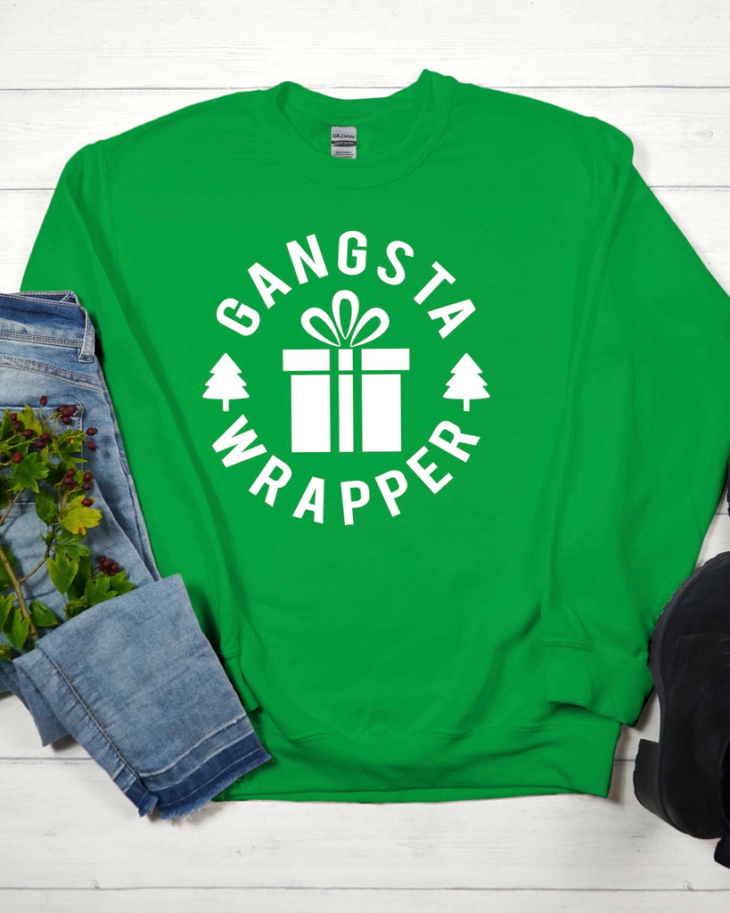 PREORDER GANGSTA WRAPPER CREWNECK