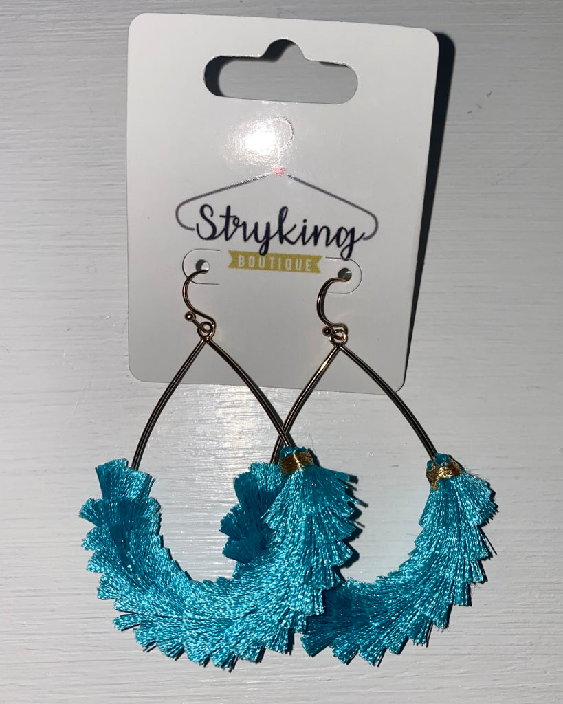 Blue Razz Earring