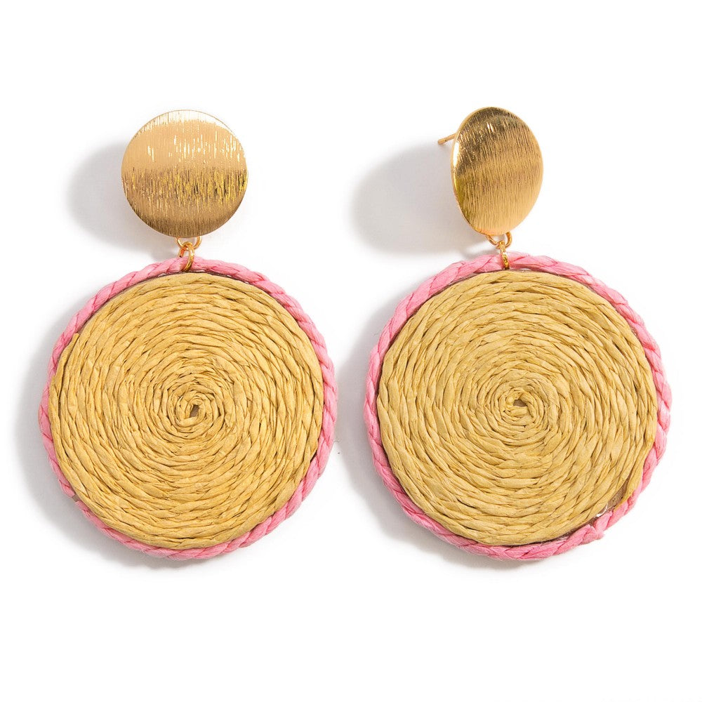 Basket Drop Earrings