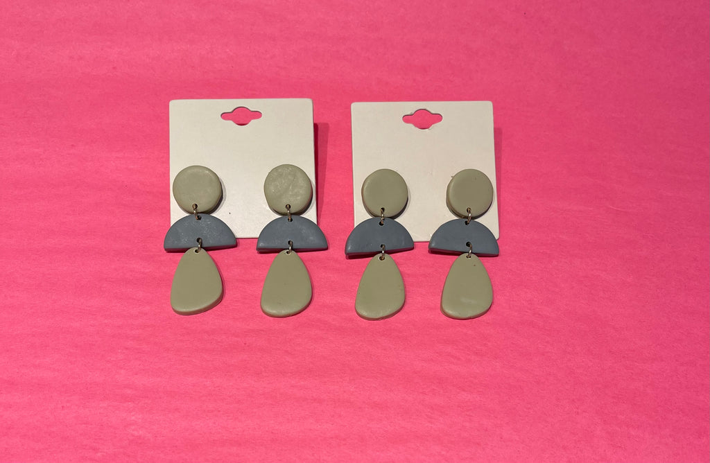 Clay Drop Earrings