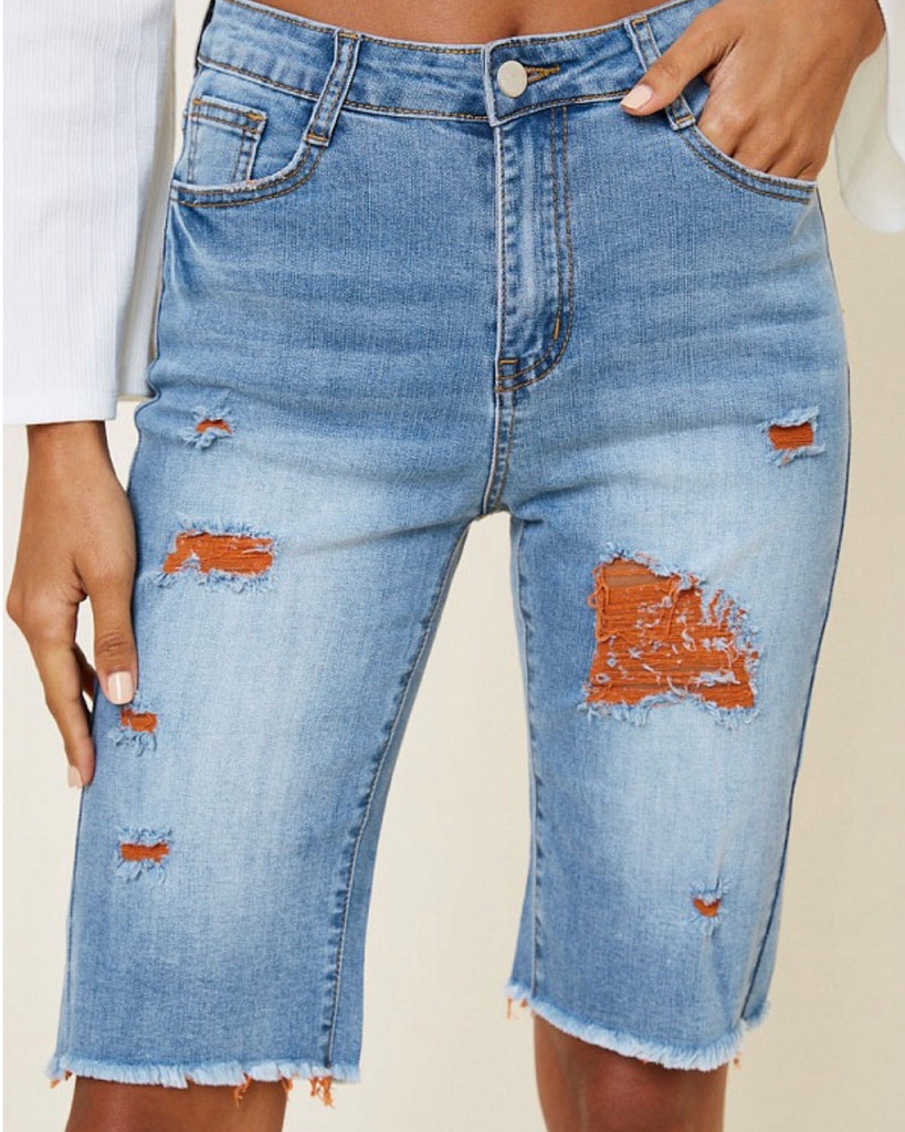 Orange You Glad Bermuda Shorts