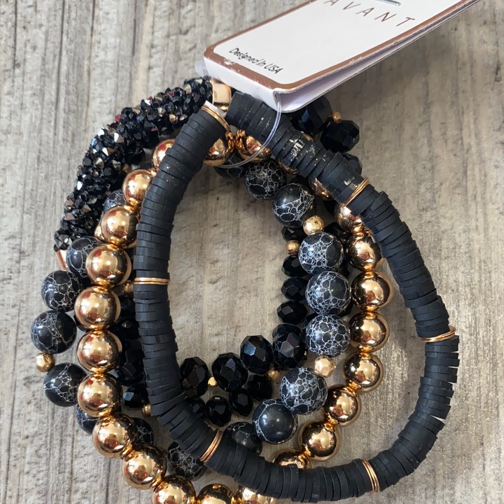 Black  bracelets