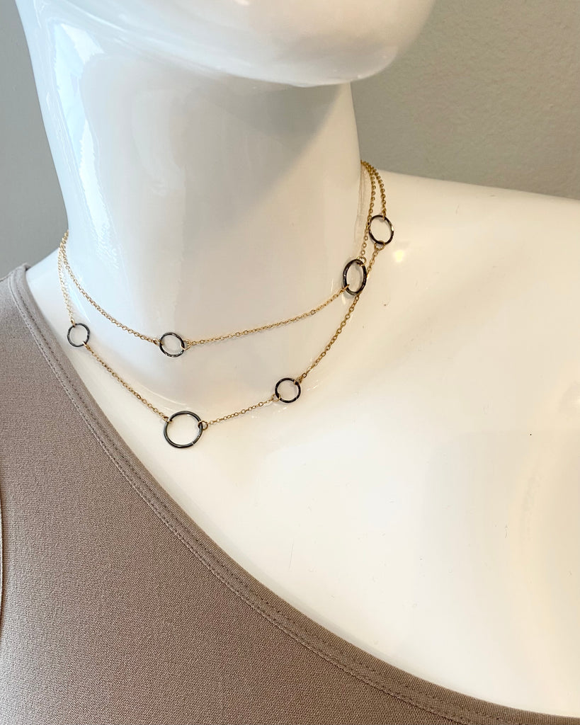 Circle necklace