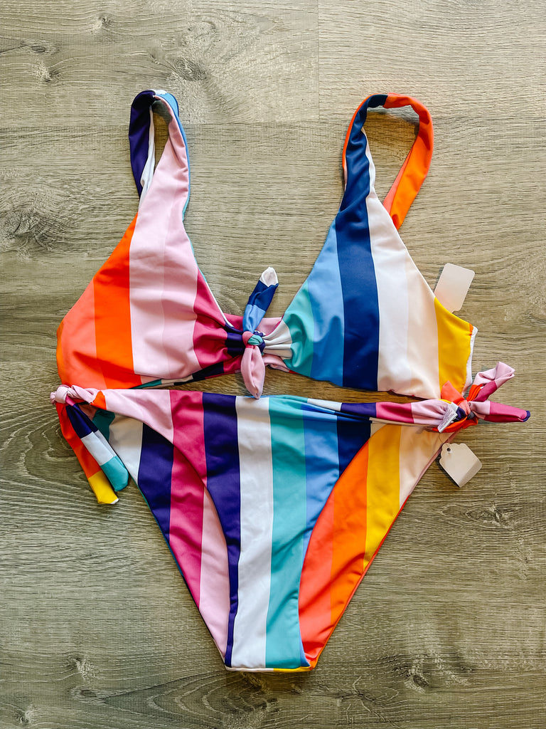 Rainbow Lane Two-Piece Swimsuit