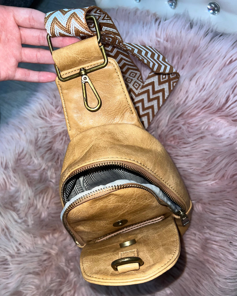 The Real Deal Vegan Leather Sling Bags