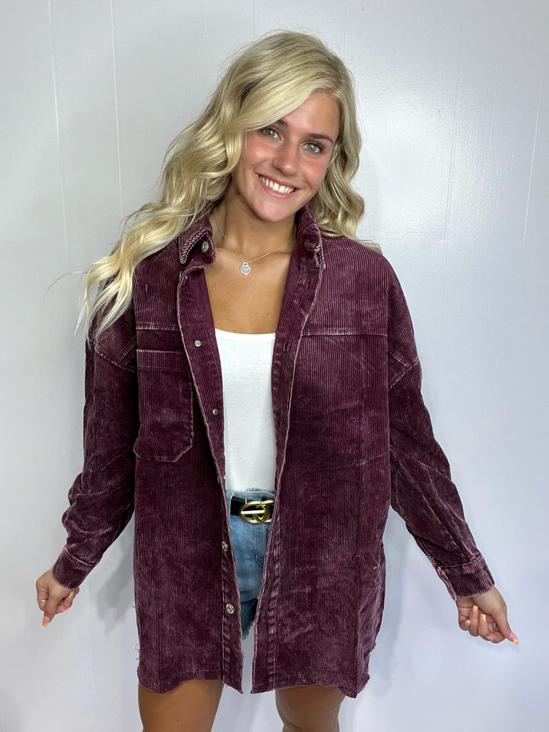 Jade Corduroy Jacket