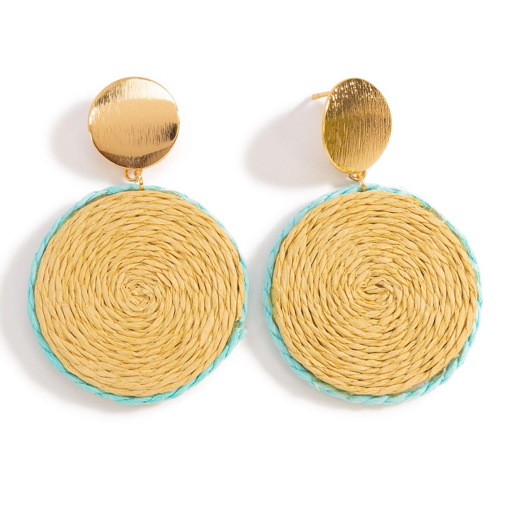 Basket Drop Earrings