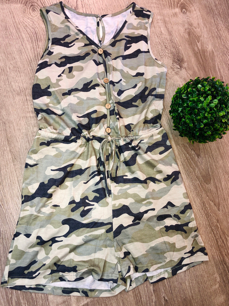 Hiding From You Romper