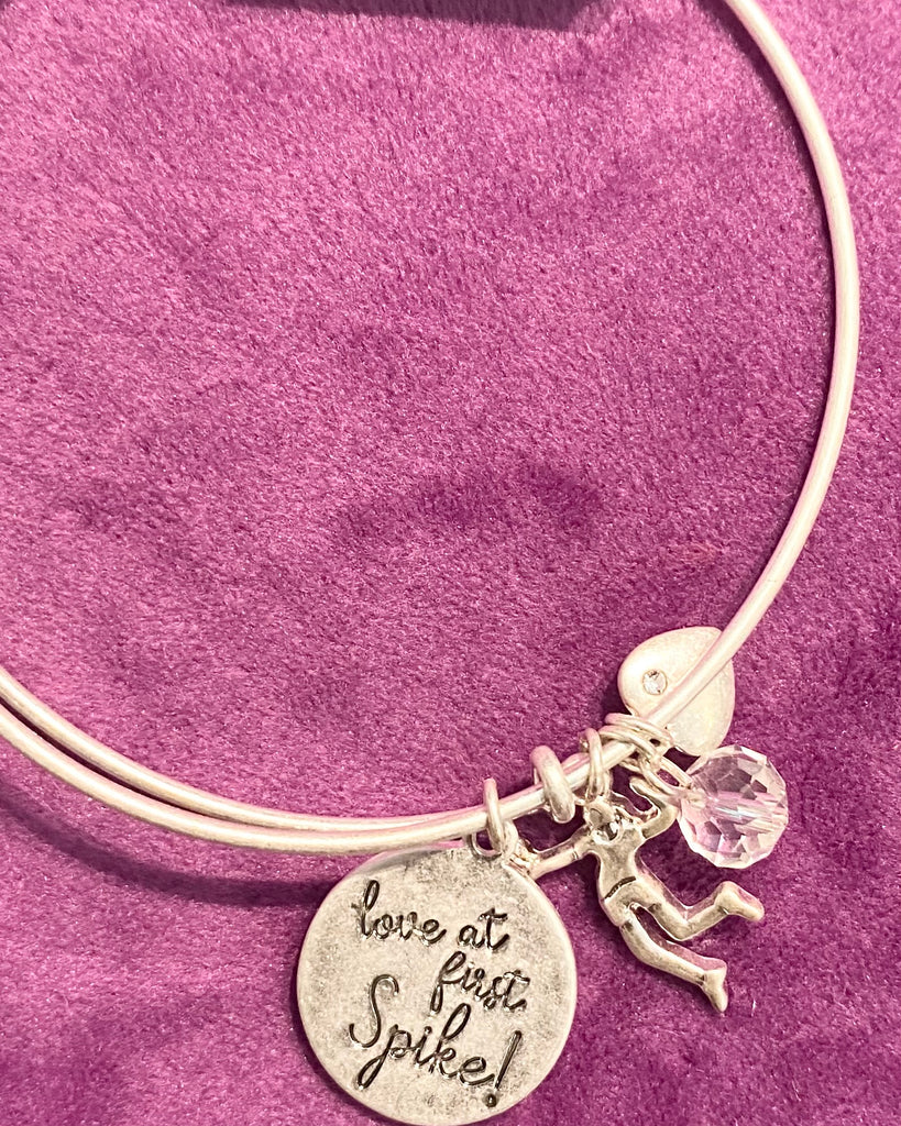 Love at first spike bracelet