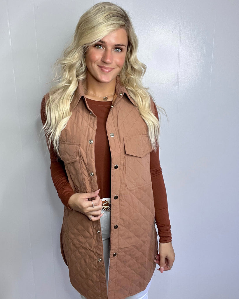 Brooklyn Long Vest
