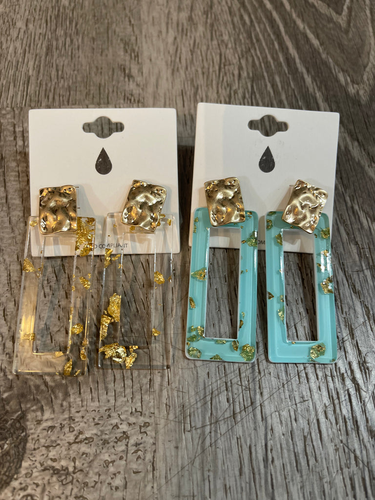 Foil Tangle Earrings