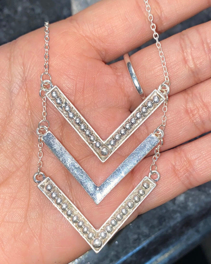 Chevron necklace