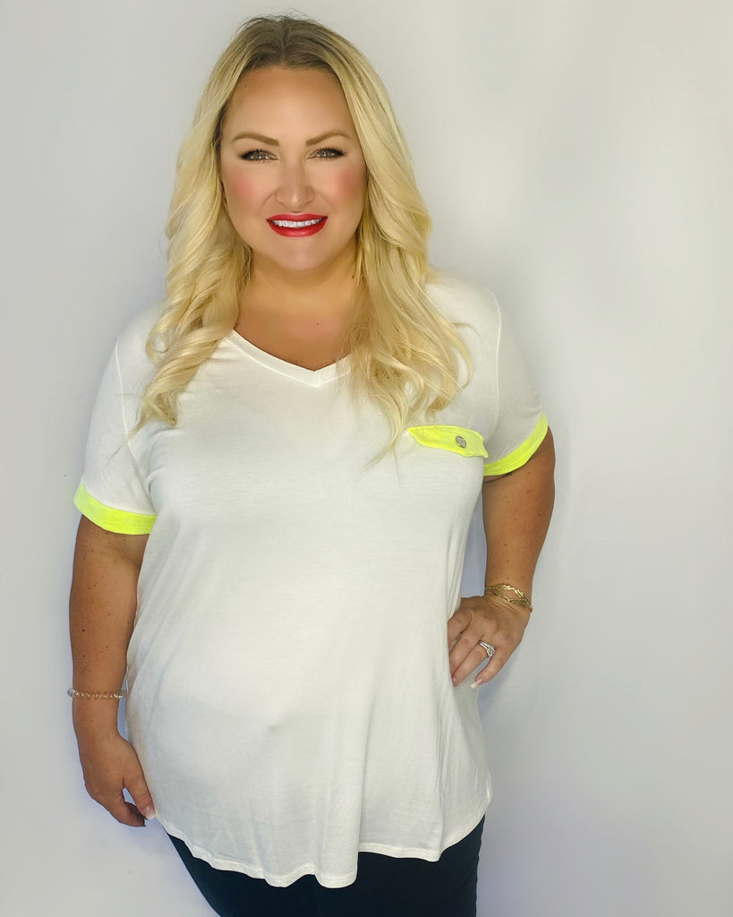 Neon Lights Top