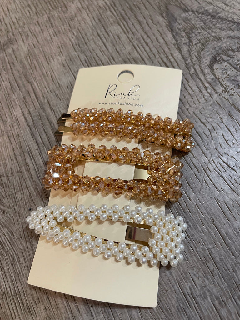 Crystal Clips Set
