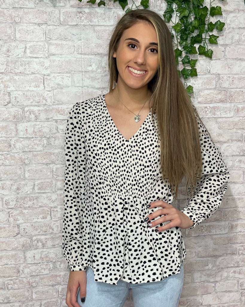 Spotted Out Blouse
