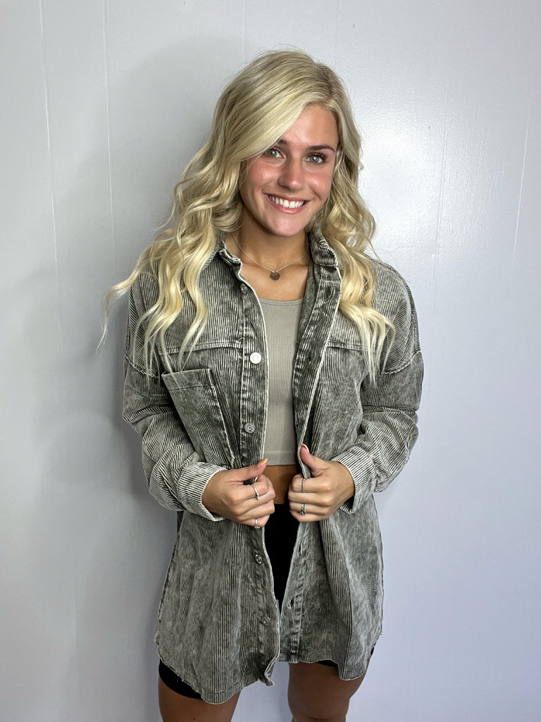 Jade Corduroy Jacket